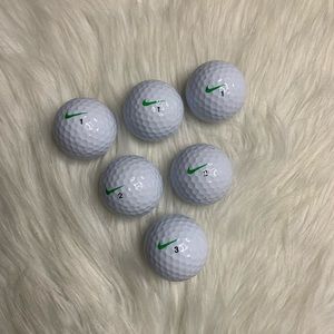 Nike Power Distance Soft Golf Balls Lot of 6
